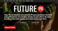 Desktop Screenshot of futurepr.net